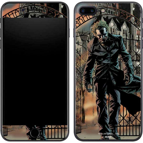 DC Comics The Joker Walking Dark Grounds Comic Art By Lee Bermejo iPhone 8 Plus Skin